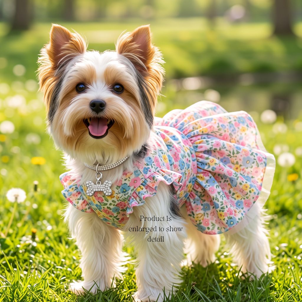 Duke's Pet Product - Silver Rhinestone Pet Bling for Collar