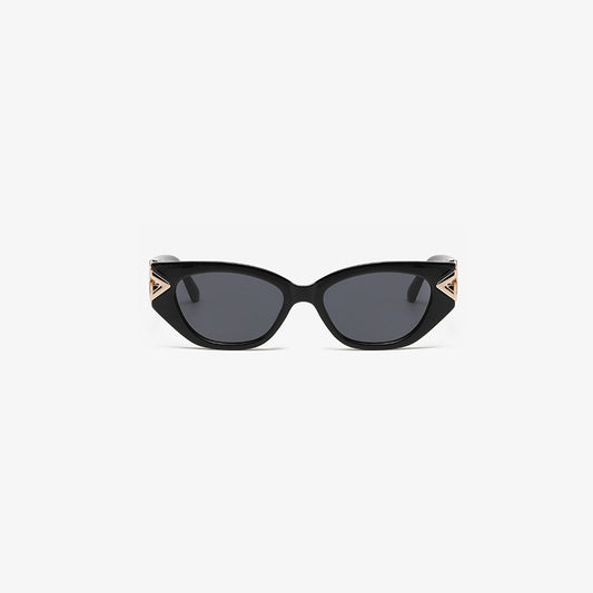 Polycarbonate Frame Cat-Eye Sunglasses