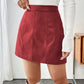 Mini Skirt with Zipper