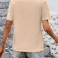 Round Neck Short Sleeve Top