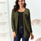 Open Front Long Sleeve Cardigan