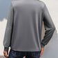 V-Neck Long Sleeve Top