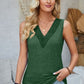 Lace Detail V-Neck Tank