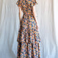 Cotton Bleu by Nu Label Floral Ruffled Midi Dress