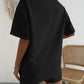 Button Up Short Sleeve Shirt and Shorts Set