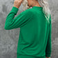 Round Neck Long Sleeve Sweatshirt