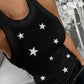 Full Size Star Round Neck Tank
