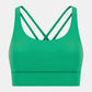 Crisscross Scoop Neck Active Tank