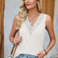 Lace Detail V-Neck Tank