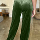 Pocketed Elastic Waist Joggers