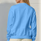 Double Take Full Size Sequin Nutcracker Long Sleeve Sweater