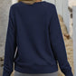 Round Neck Long Sleeve Sweatshirt