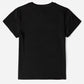 Letter Graphic Round Neck Short Sleeve T-Shirt