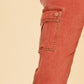 Annie Wear Straight Leg Jeans with Cargo Pockets