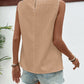 Ruched Round Neck Tank
