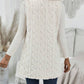 Fuzzy Button Up Vest Coat