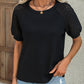 Round Neck Short Sleeve Top
