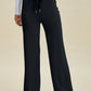 Basic Bae Full Size Air Scuba Drawstring Wide Leg Pants
