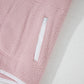 Half Snap Long Sleeve Sweatshirt with Side Slit Pockets