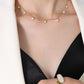 18K Gold-Plated Titanium Steel Pearl Necklace