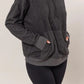 HYFVE Brushed Long Sleeve Hoodie with Kangaroo Pocket