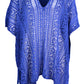 Cutout V-Neck Cover-Up with Tassel
