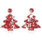 Christmas Tree Acrylic Earrings