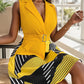 Collared Neck Sleeveless Mini Dress