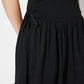 Side Tie Asymmetric Hem Mini Skirt