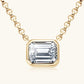 1 Carat Moissanite 925 Sterling Silver Pendant Necklace 💜