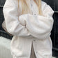 Full Size Snap Down Drop Shoulder Jacket
