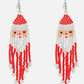 Christmas Beaded Earrings