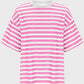 Striped Round Neck Half Sleeve T-Shirt