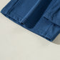 Drawstring Elastic Waist Straight Leg Pants