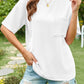 Full Size Round Neck Half Sleeve T-Shirt