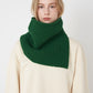 Slit Pullover Knit Scarf