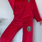 Full Size Boat Neck Long Sleeve Top and Pants Set