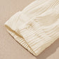 Textured Collared Neck Long Sleeve Shirt