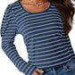 Full Size Striped Round Neck Long Sleeve T-Shirt