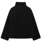 Zip Up Turtleneck Long Sleeve Plush Jacket