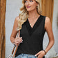 Lace Detail V-Neck Tank
