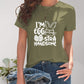 Graphic Round Neck Short Sleeve T-Shirt