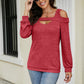 Cutout Cold-Shoulder Top