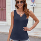 Notched Wide Strap Tank