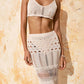 Openwork Scoop Neck Spaghetti Strap Swimsuit Cover-Up Set