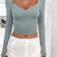 So Incredibly Me Plunge Long Sleeve T-Shirt