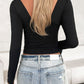 So Incredibly Me Plunge Long Sleeve T-Shirt