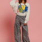 BiBi LOVE Heart Patch Slit French Terry Sweatshirt - Brand BiBi