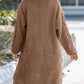 Fringe Open Front Long Sleeve Cardigan