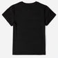 Letter Graphic Round Neck Short Sleeve T-Shirt